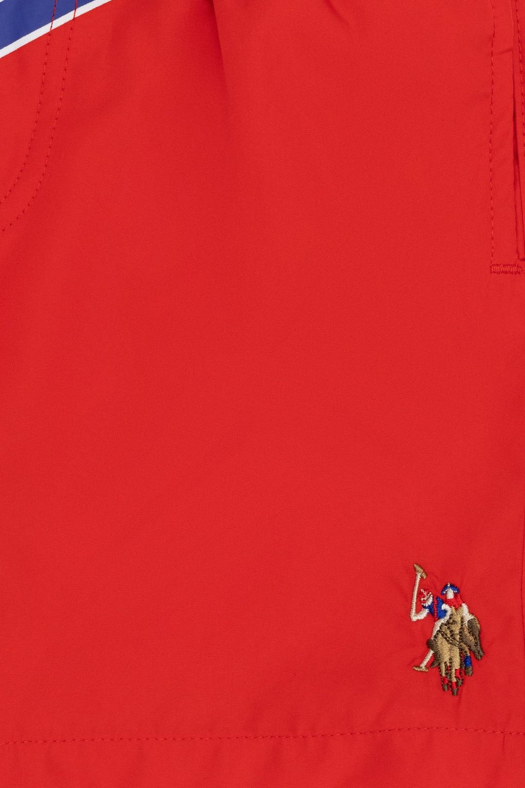 Красные морские шорты для мальчика - U.s. polo assn фото 4