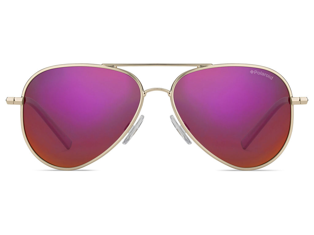 Солнцезащитные очки Polaroid Kids PLD 8015/N Золотой, детские фото 2
