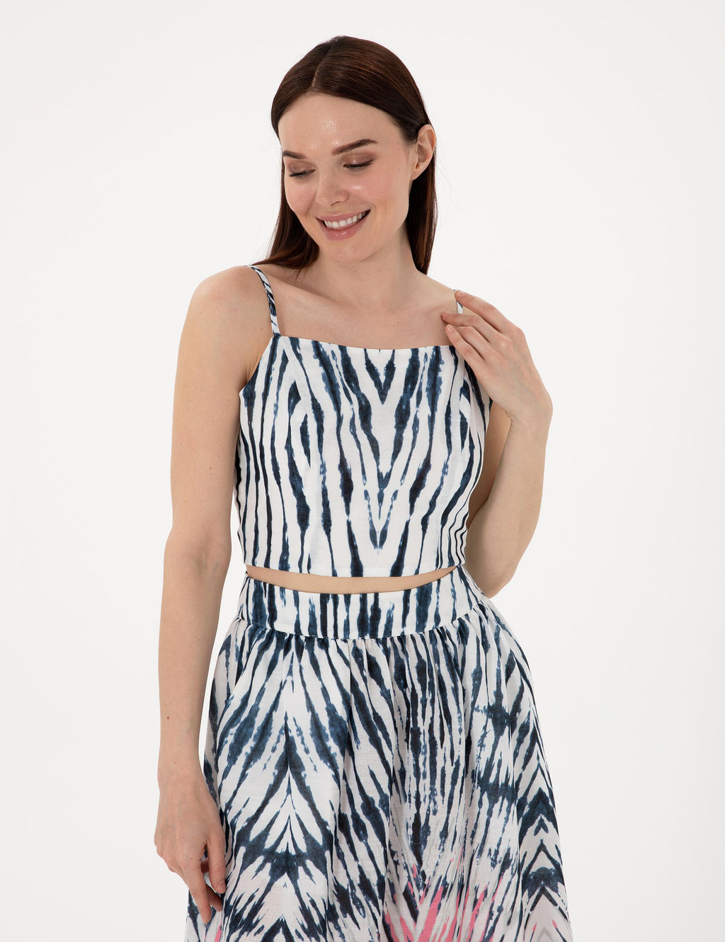 _ndigo Crop Top Bluz - Pierre cardin фото 3