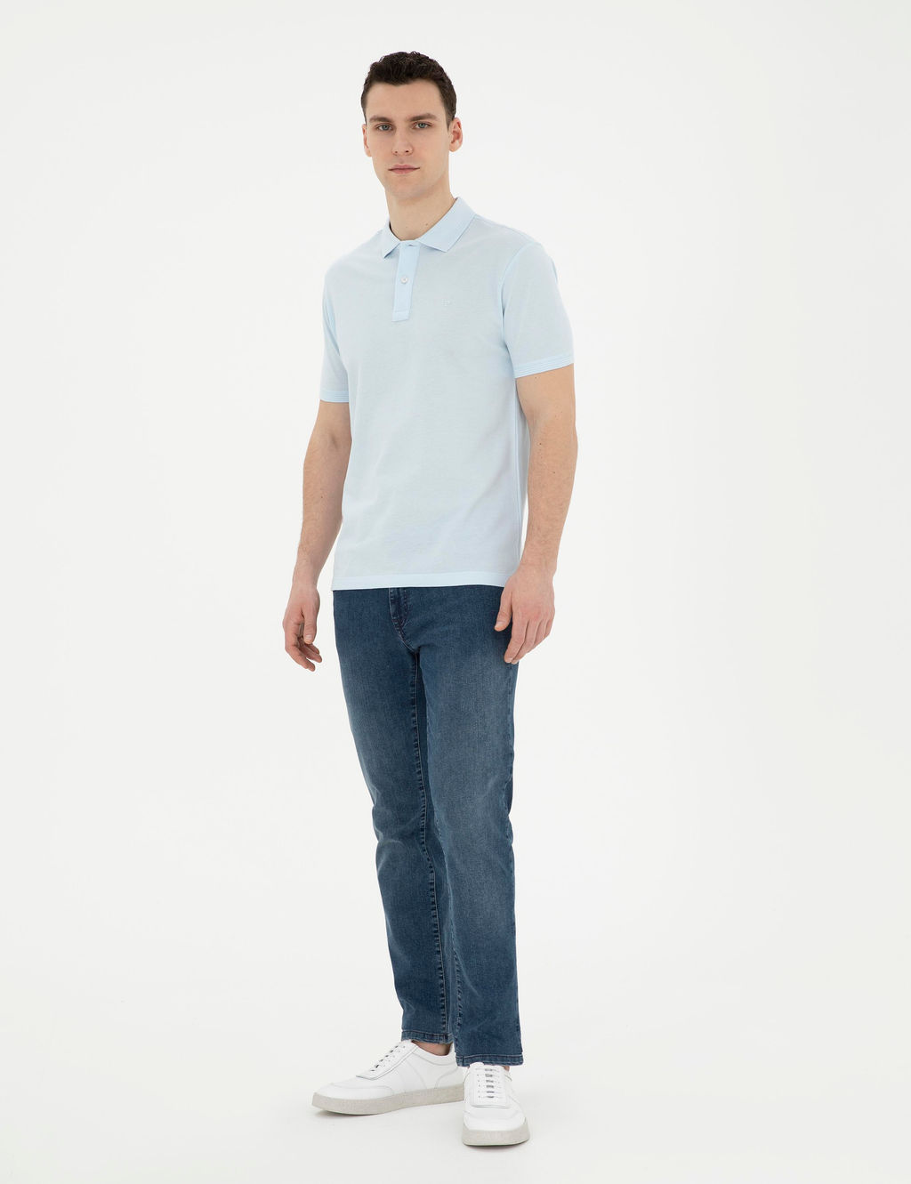 A__k Mavi Slim Fit Basic Ti__rt - Pierre cardin фото 11