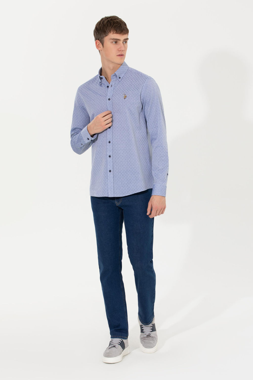 Erkek Mavi Jean Pantolon
