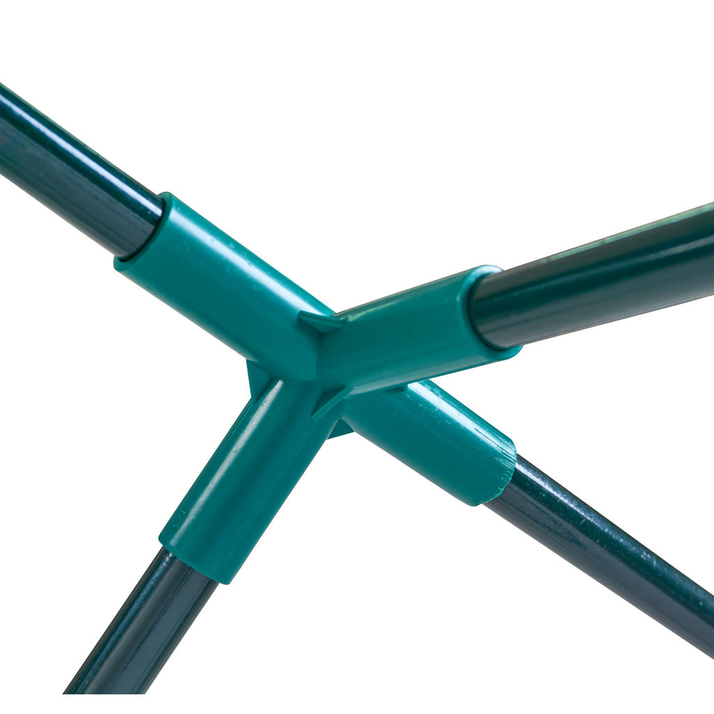 UGH-S33 L270 GREEN/GREEN Парник уличный, 270x90x90см. Металлическая труба в ПВХ, цвет зеленый. Тент из армированного полиэтилена 135г/м2, цвет сетки зеленый. TM ФитоЛето - Volpe фото 7