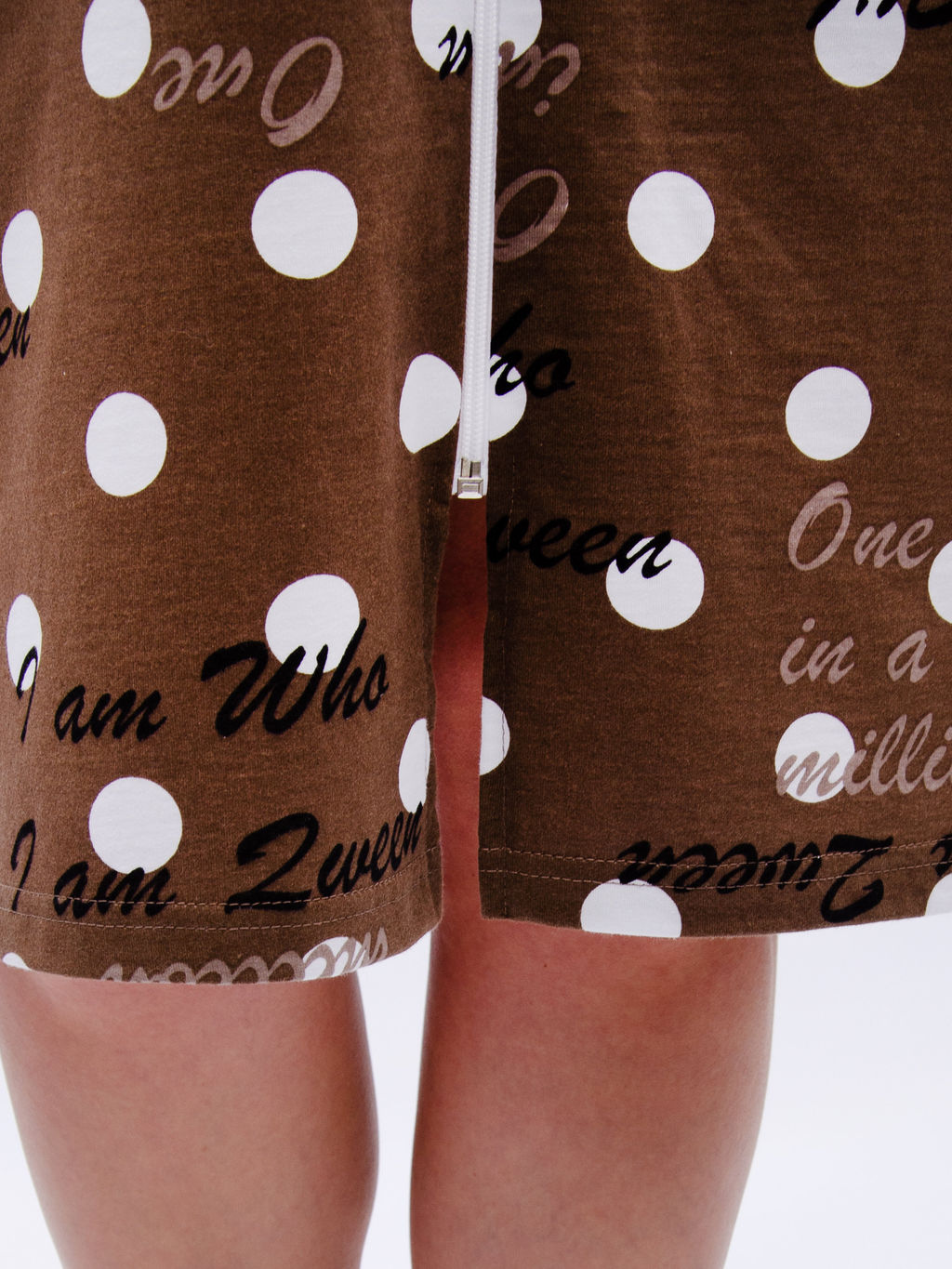 Халат "Рената" круги, трикотаж