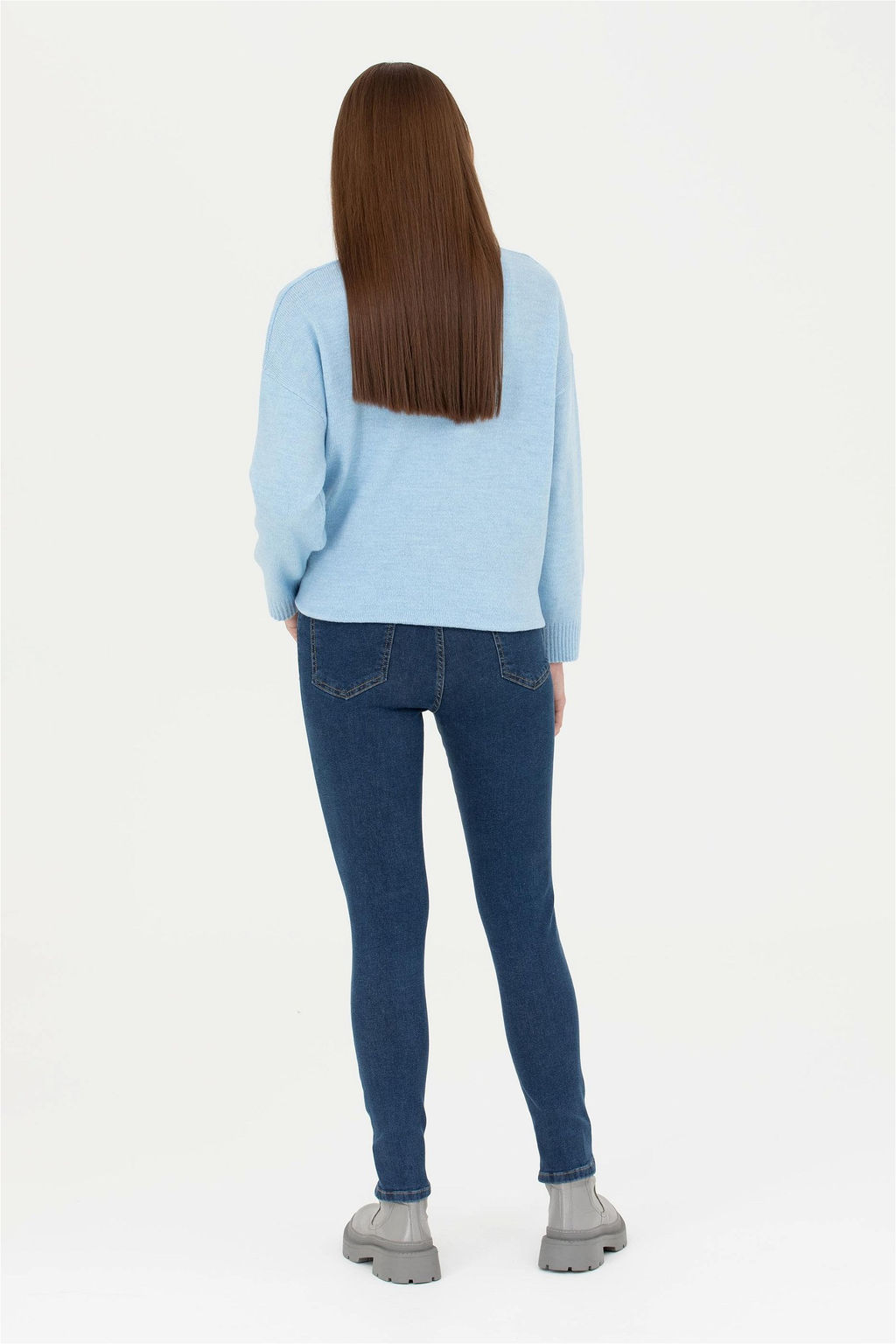 Женские синие джинсовые брюки - U.s. polo assn фото 4