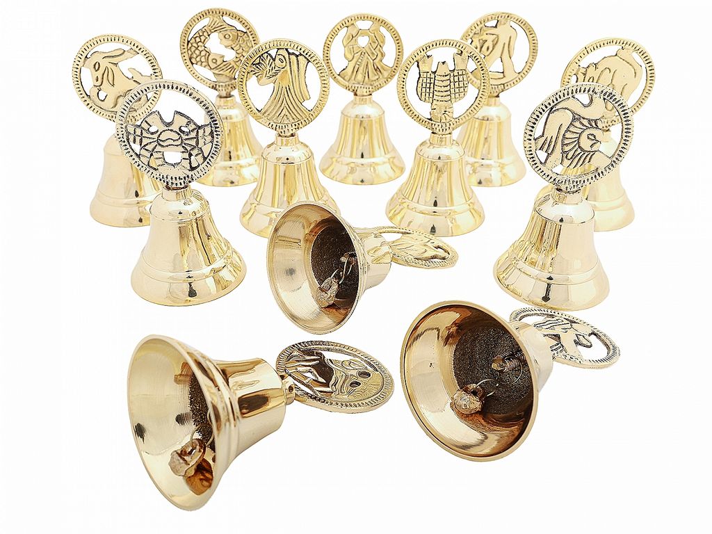 Колокольчики № Кл2064/1 (полиш) наб. из 12шт - Ганг фото 2