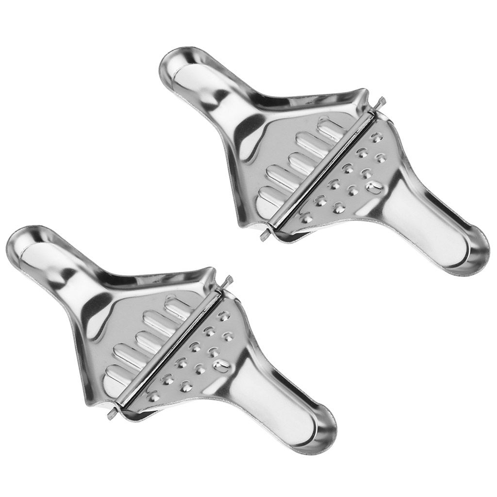 Соковыжималка для лимона из нержавеющей стали, 6,6х8х3,5см, ручная, 2 штуки, в блистере (Китай) - Домашняя мода фото 4