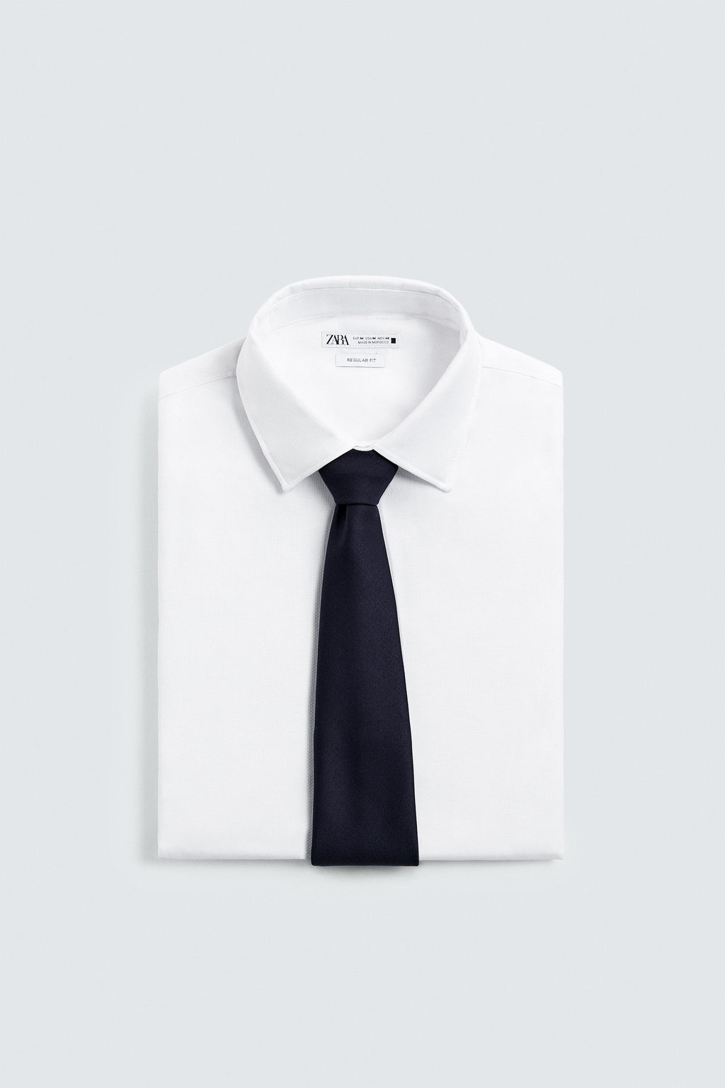 TEXTURED 100% WOOL TIE - Zara фото 4