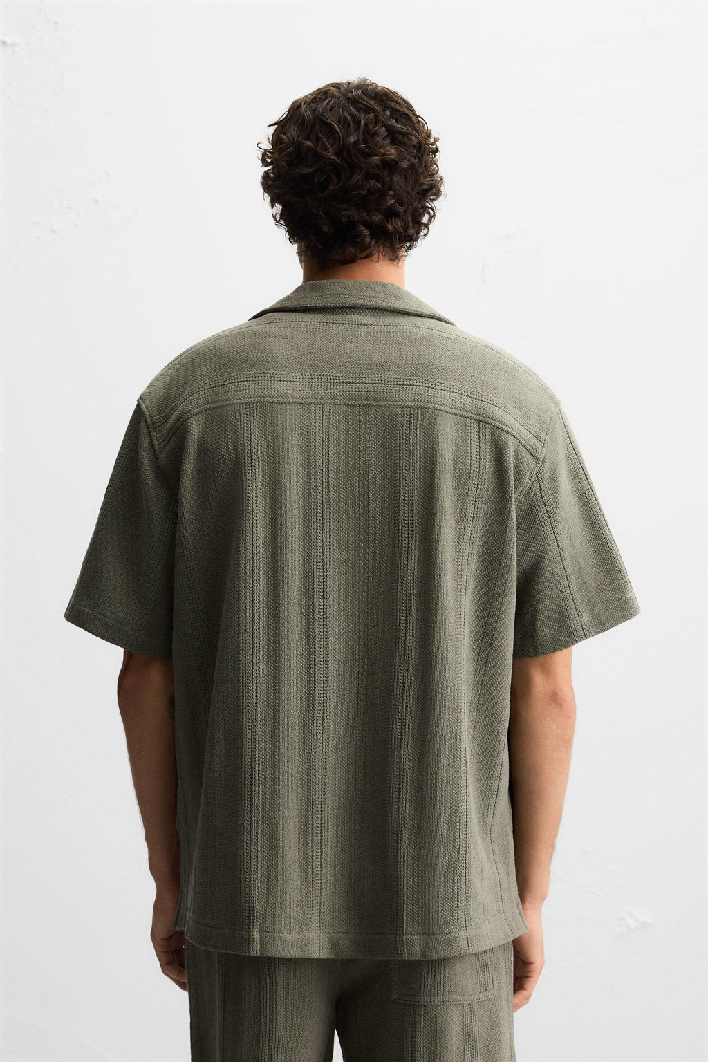TEXTURED JACQUARD SHIRT - Zara фото 3
