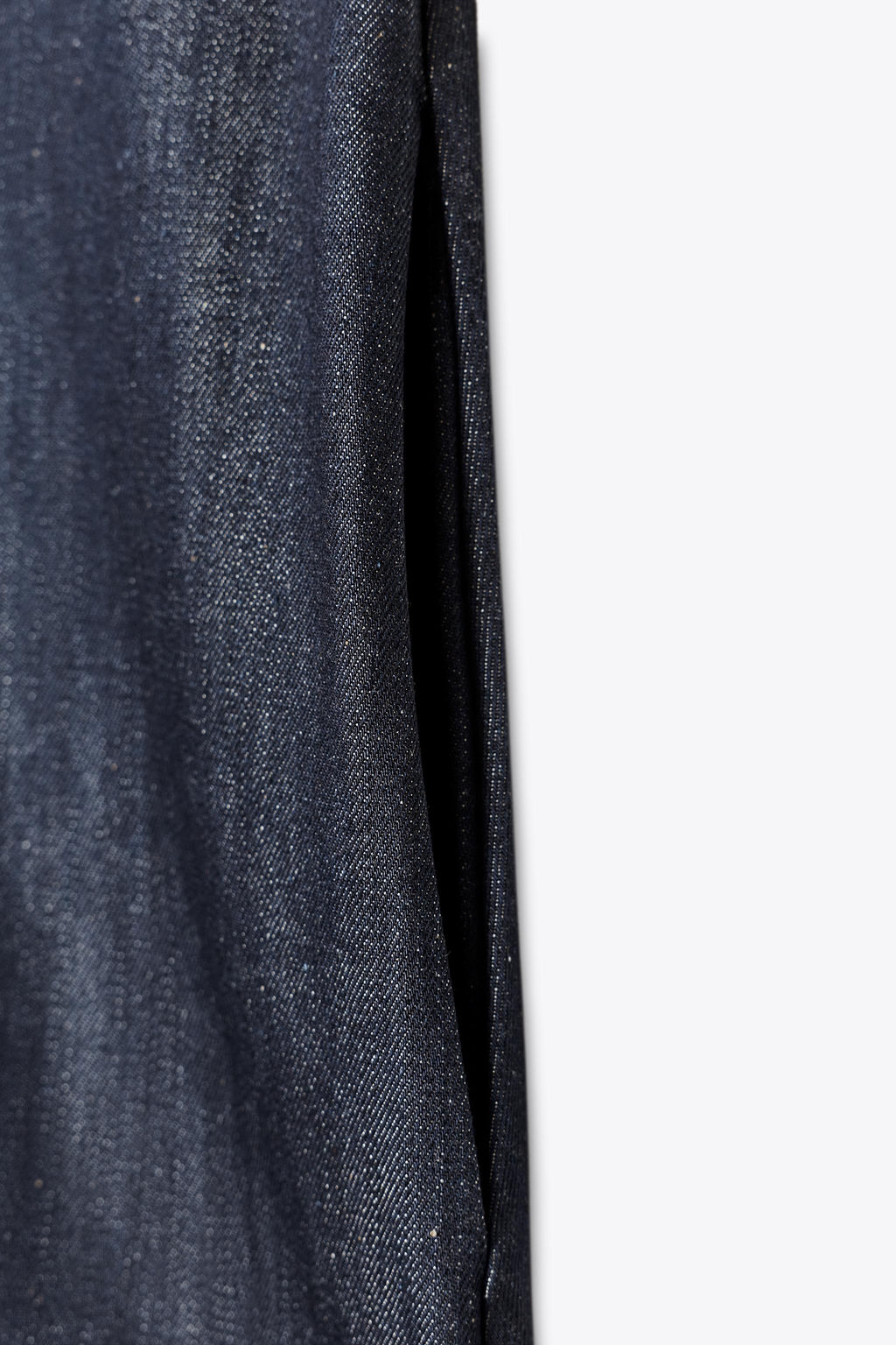 ZW COLLECTION DENIM MINI DRESS - Zara фото 20