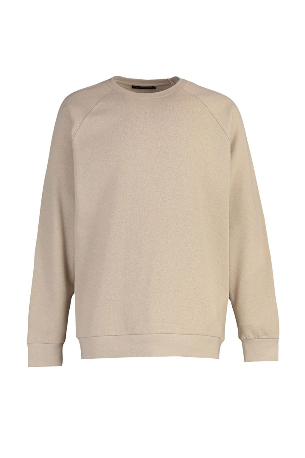 TRENDYOL MAN Lacivert Buyuk Beden Bisiklet Yaka Oversize/Genis Kesim Ici Polarl? Sweatshirt TMNAW24AO00007 - Trendyolmilla фото 7