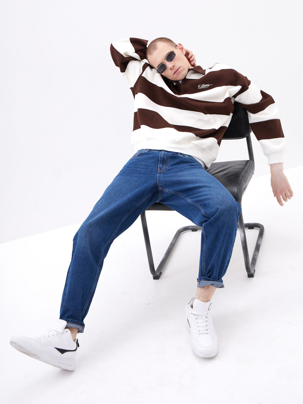 Мужские джинсы TAPER-SLIM - Mossmore фото 57