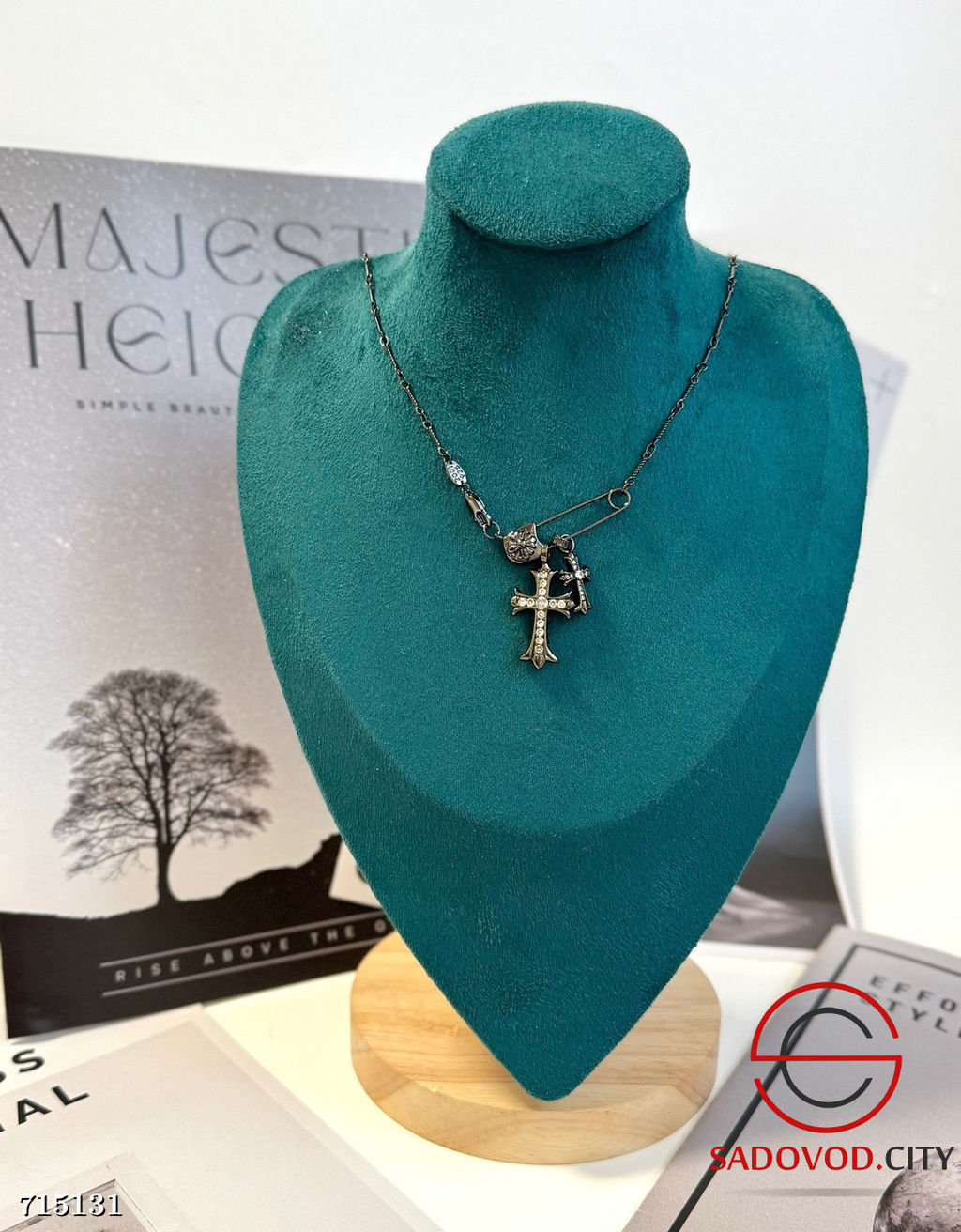 Цепочка длинная с подвеской - Bruno фото 2