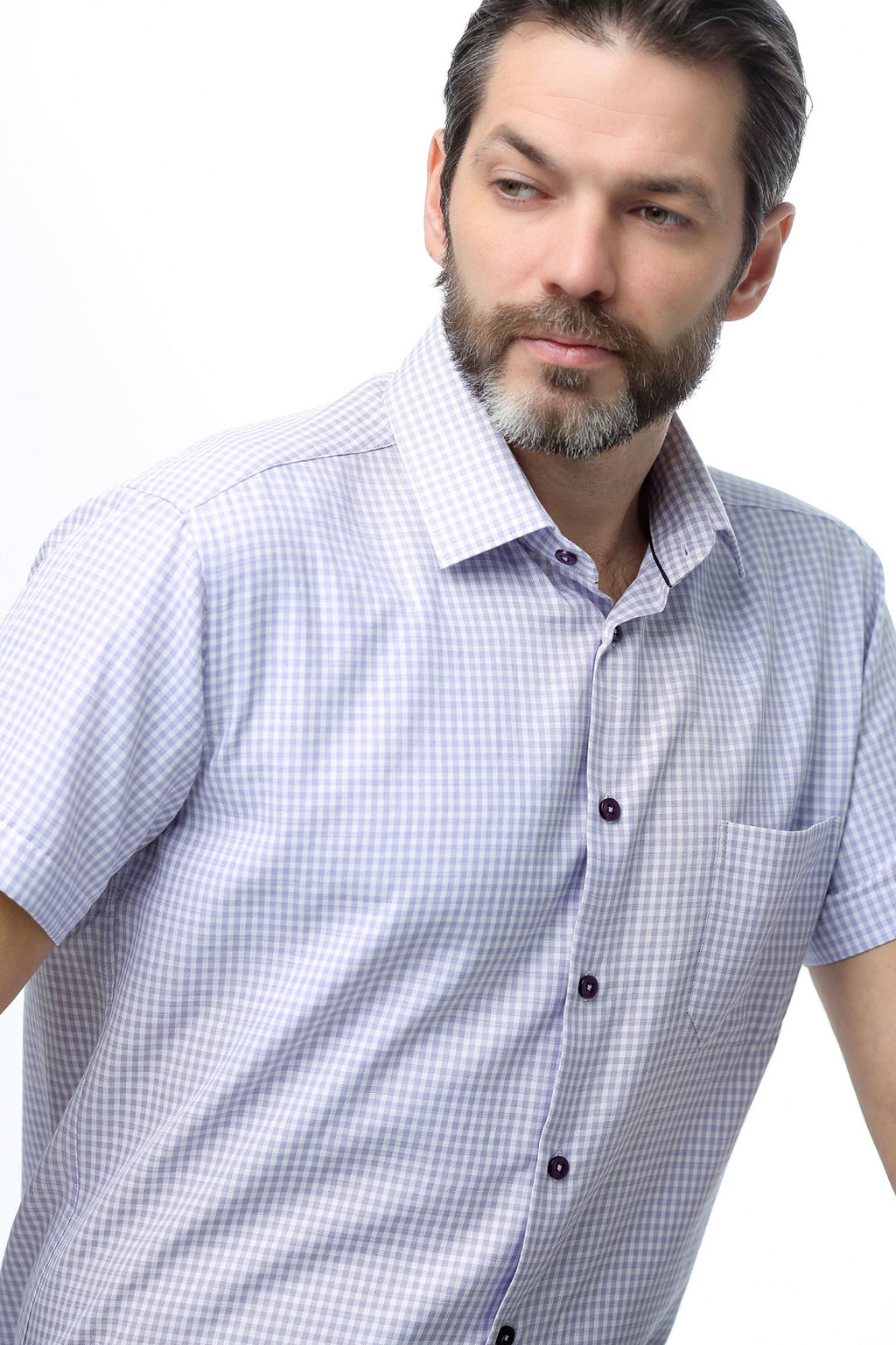 Мужская рубашка 22-01-нт-09 - Nicolo angi фото 4