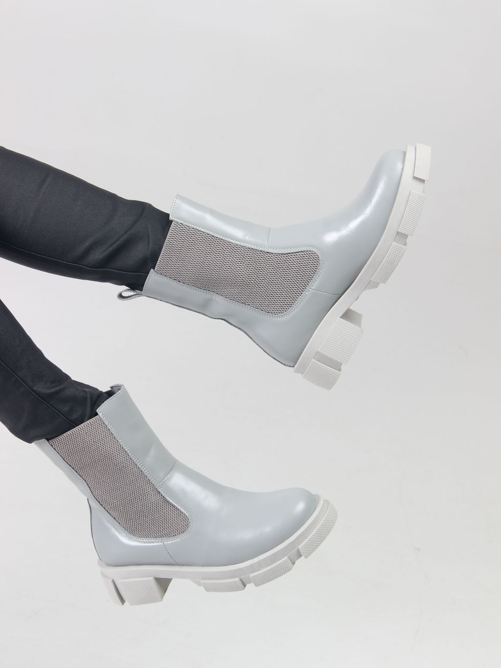 Челси 334.21074gr.Серый лайт/Шерсть