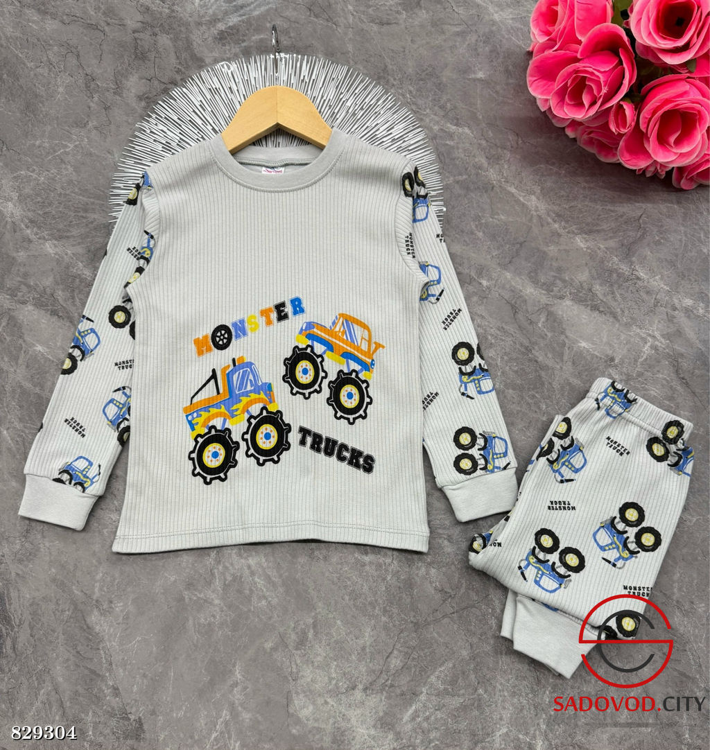 Пижама для мальчика с рисунком