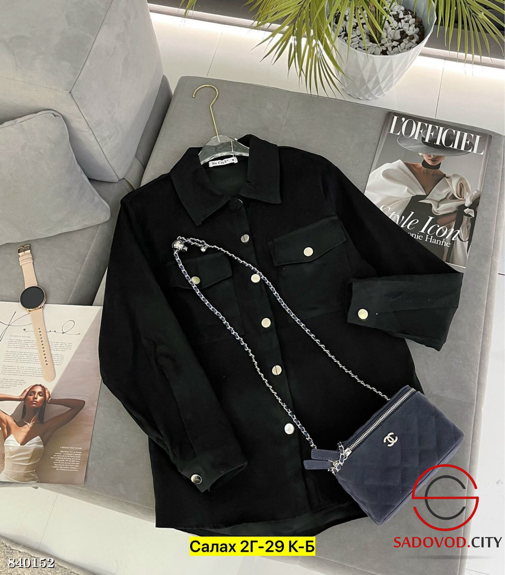 Рубашка женская с карманами - Bruno фото 5