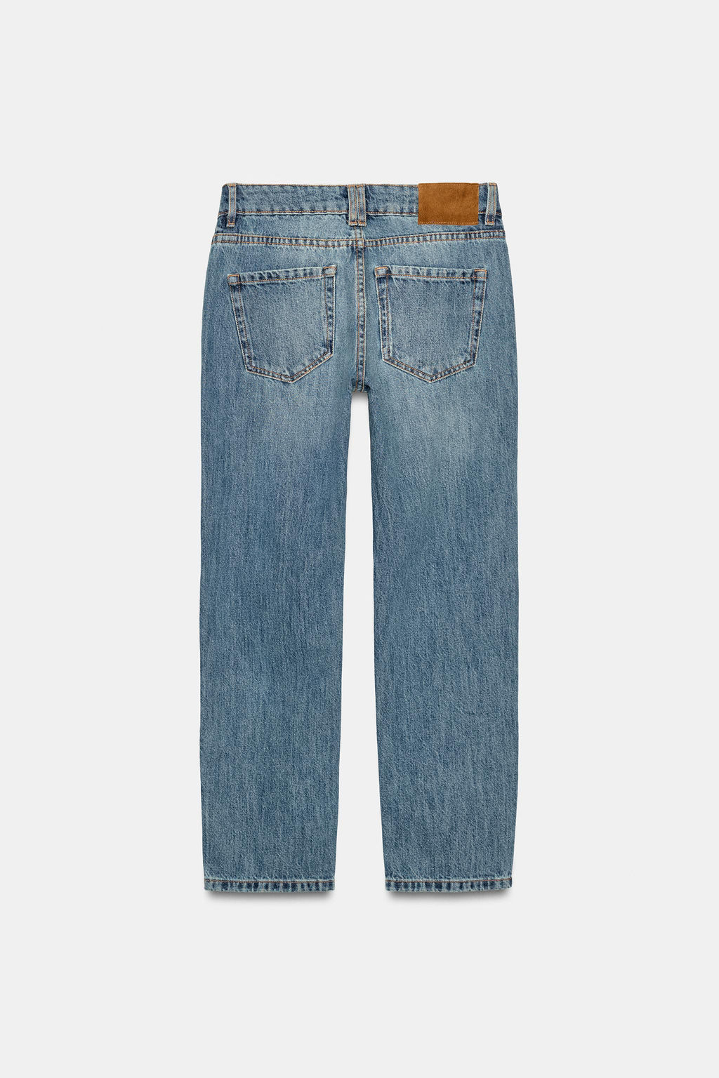 JEANS ZW COLLECTION CIGARRETE TIRO MEDIO / Azul medio - Zara фото 6
