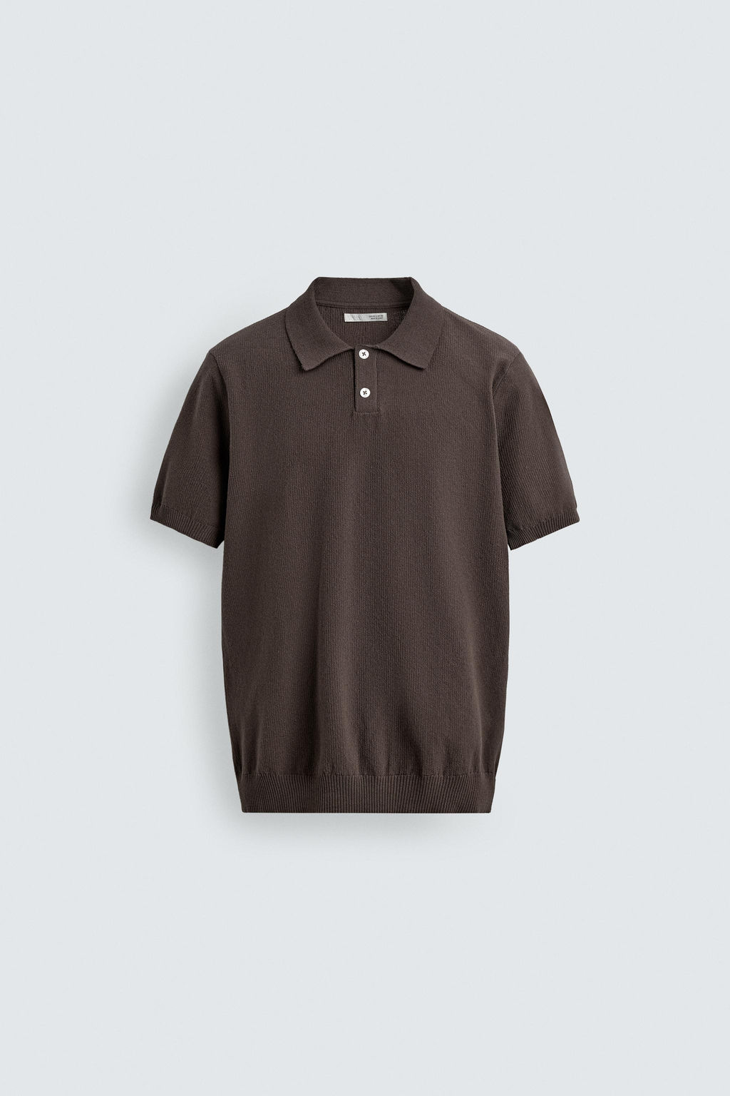 POLO PUNTO REGULAR FIT ESTRUCTURA / Blanco - Zara фото 14