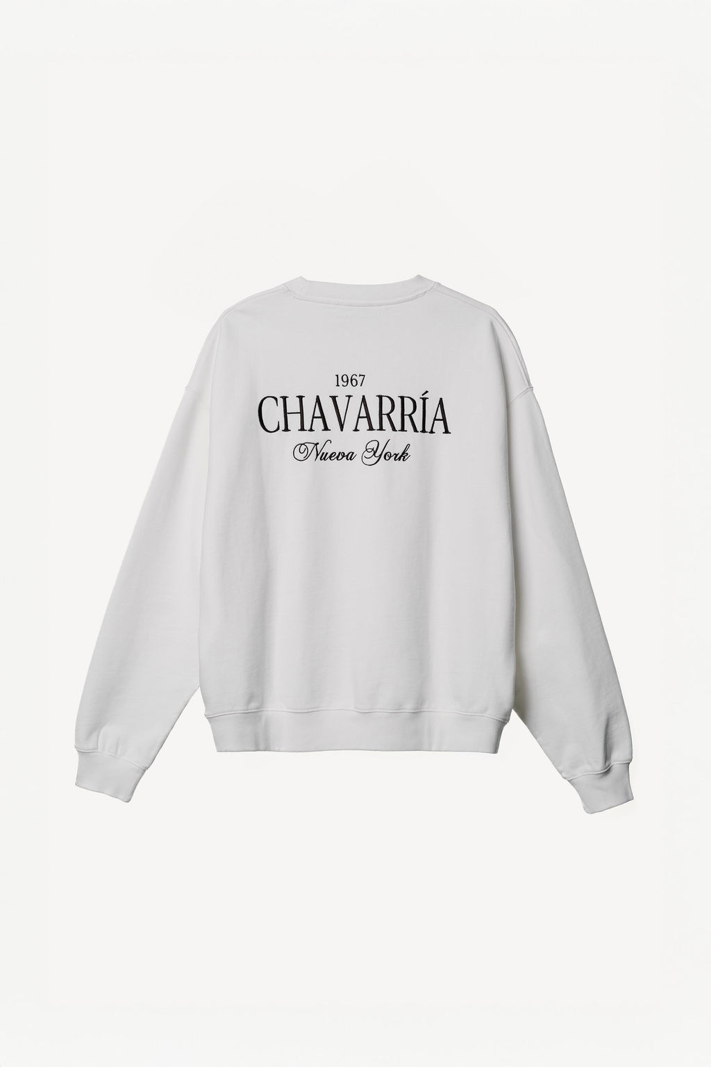SUDADERA CREWNECK BORDADOS WILLY CHAVARRIA X ZARA / Blanco фото 2