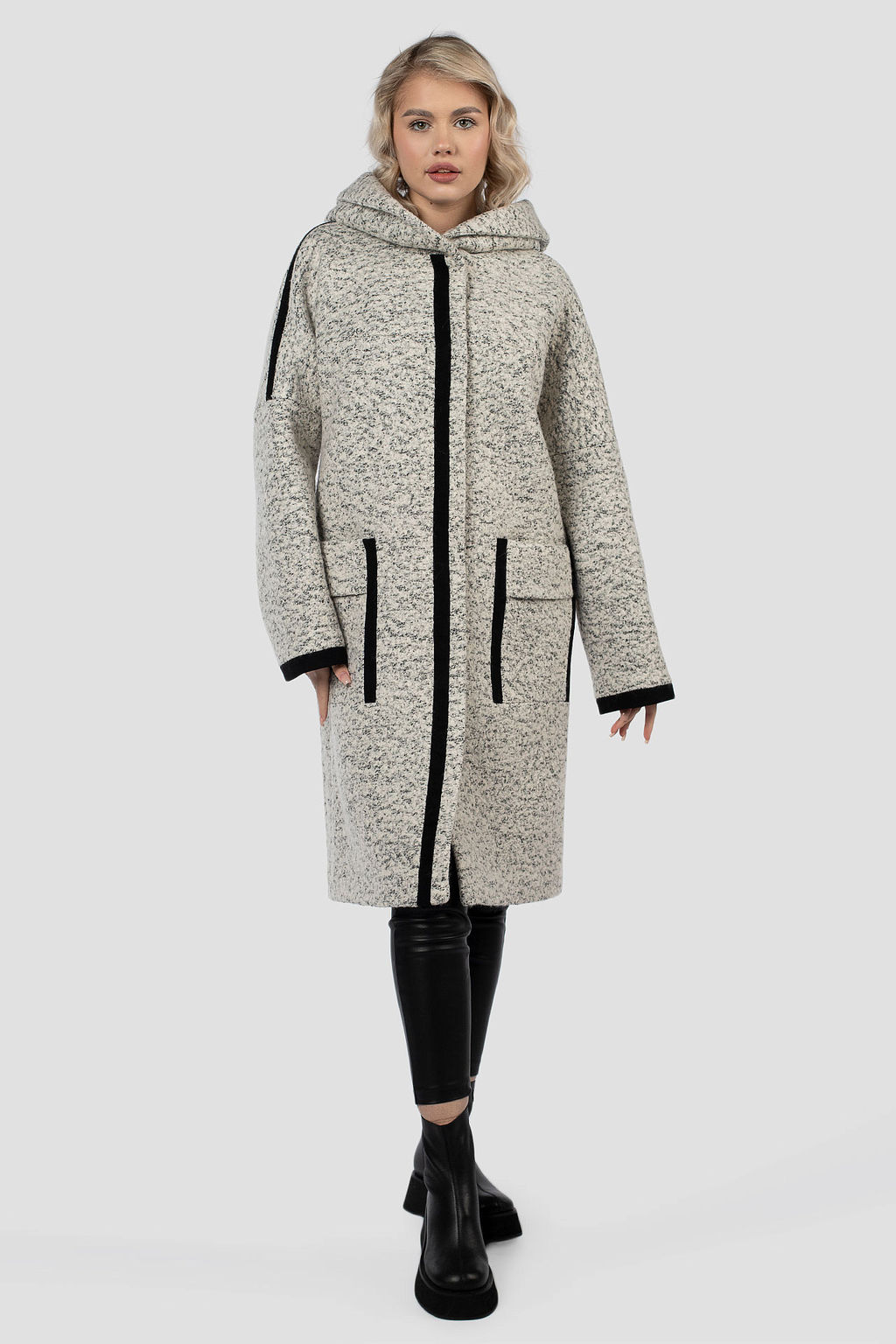 01-11970 Пальто женское демисезонное - El podio фото 2