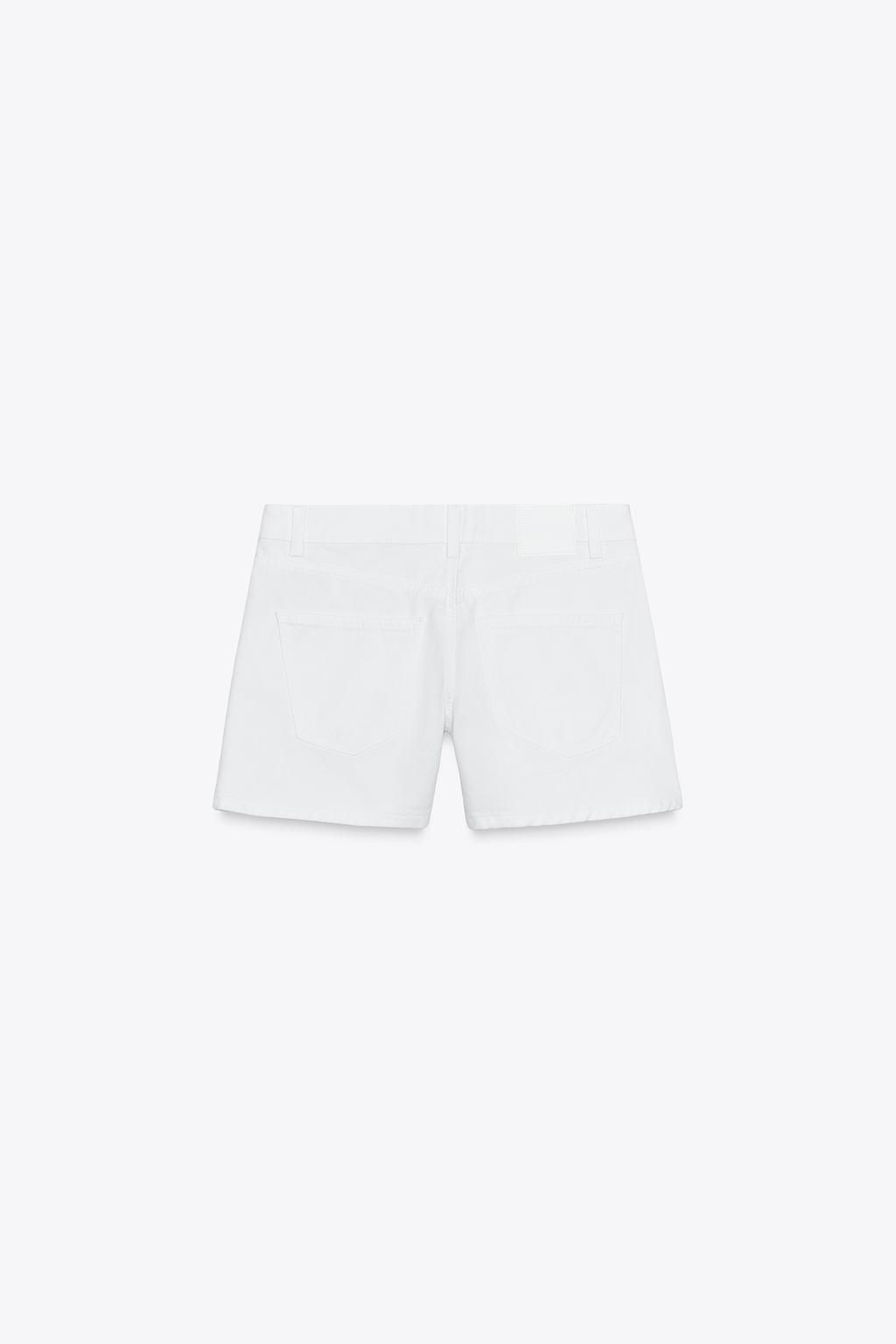 Z1975 MID-WAIST MOM FIT SHORTS - Zara фото 4