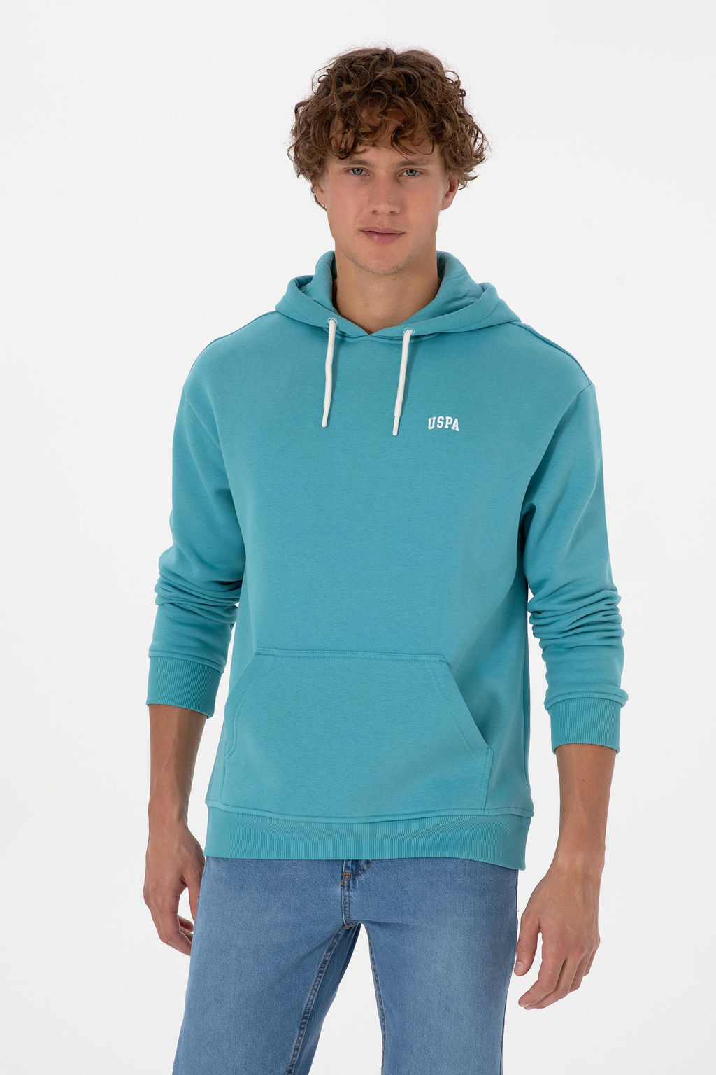 Erkek Mint Basic Sweatshirt Sepette S_rpriz _ndirim