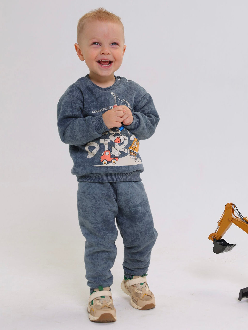 Свитшот(толстовка) с начесом для мальчика Футер - Оптима фото 9