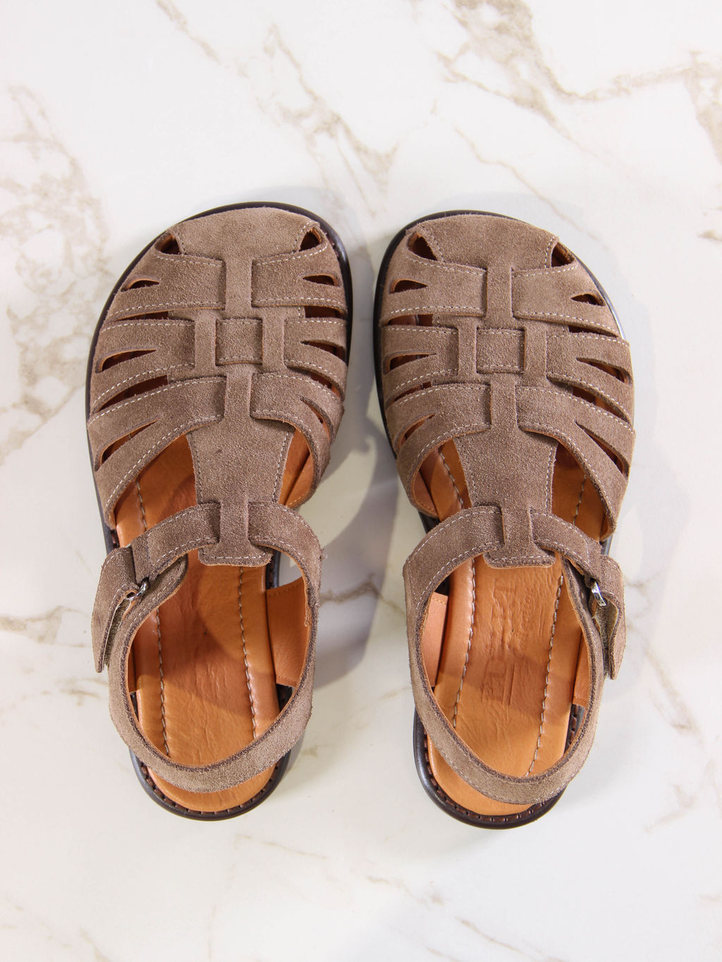 Босоножки 1036.подиум178br.Тыква+авокадо лион+коралл - Edart фото 12