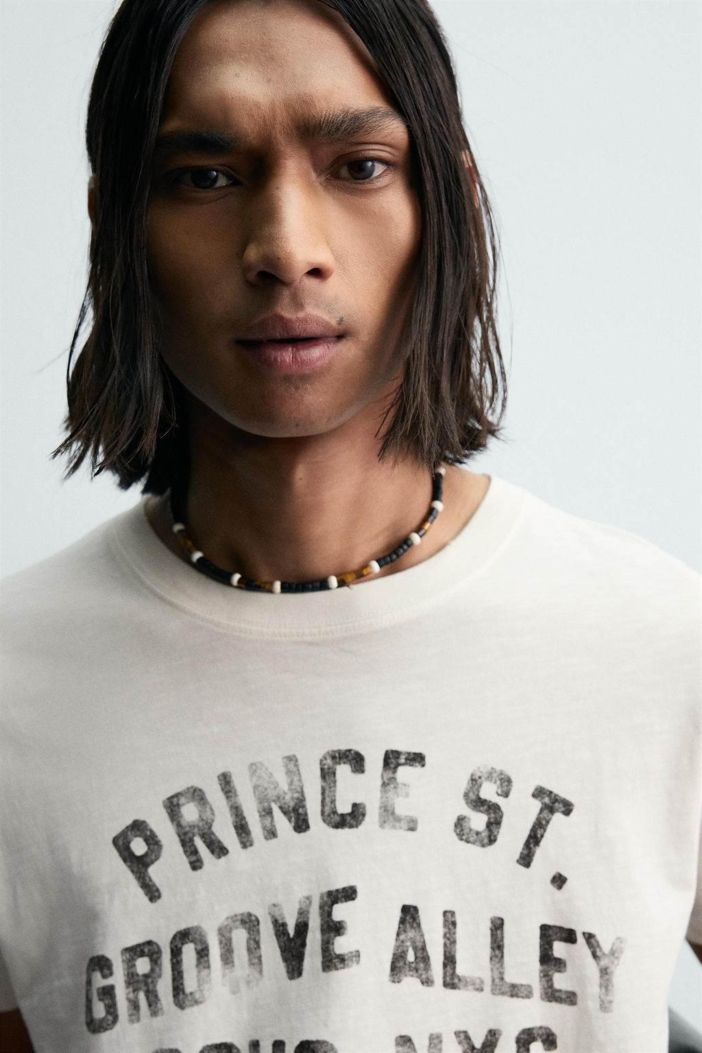 BOXY FIT FADED SLOGAN T-SHIRT - Zara фото 6