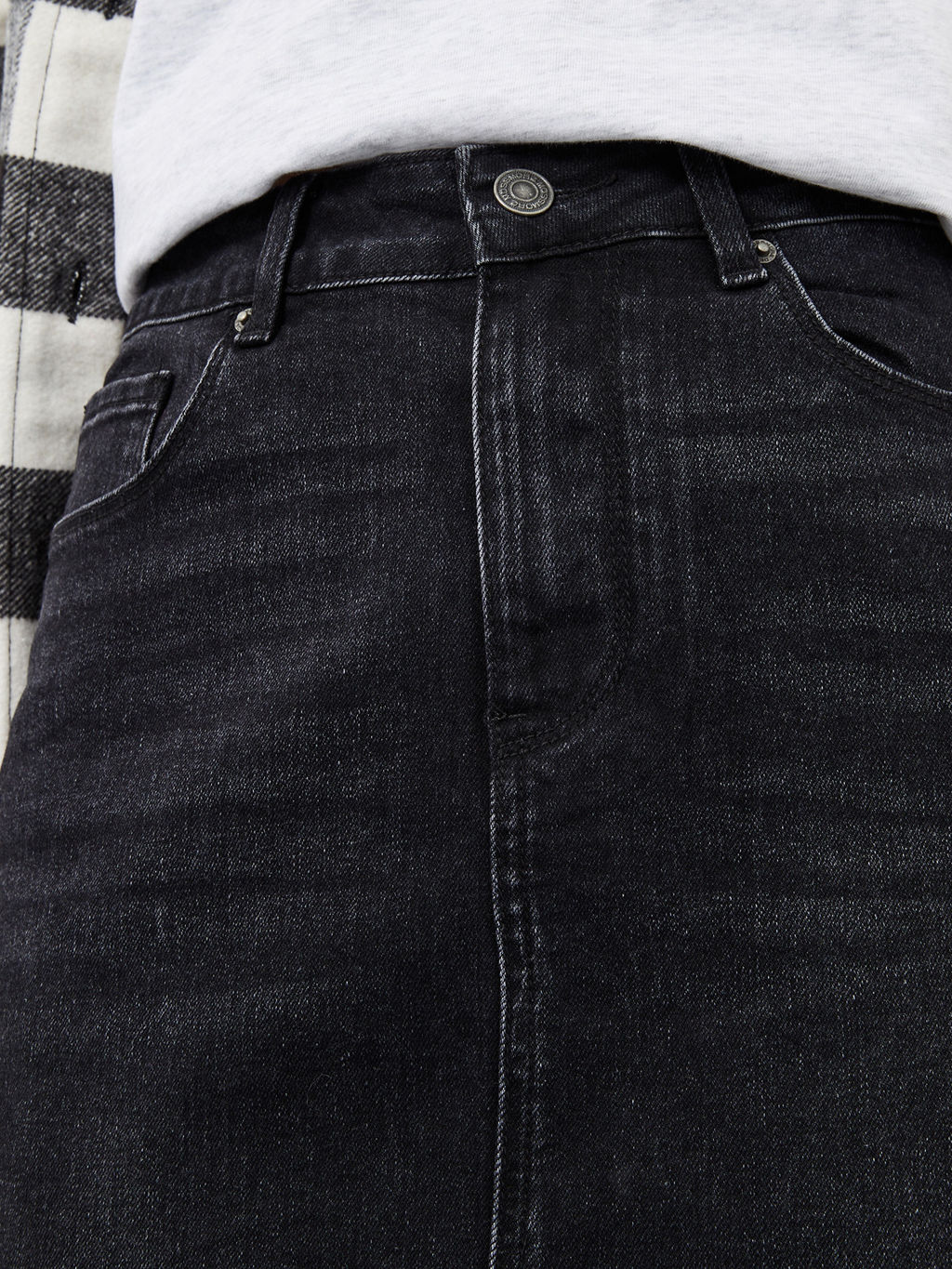 Женская джинсовая юбка