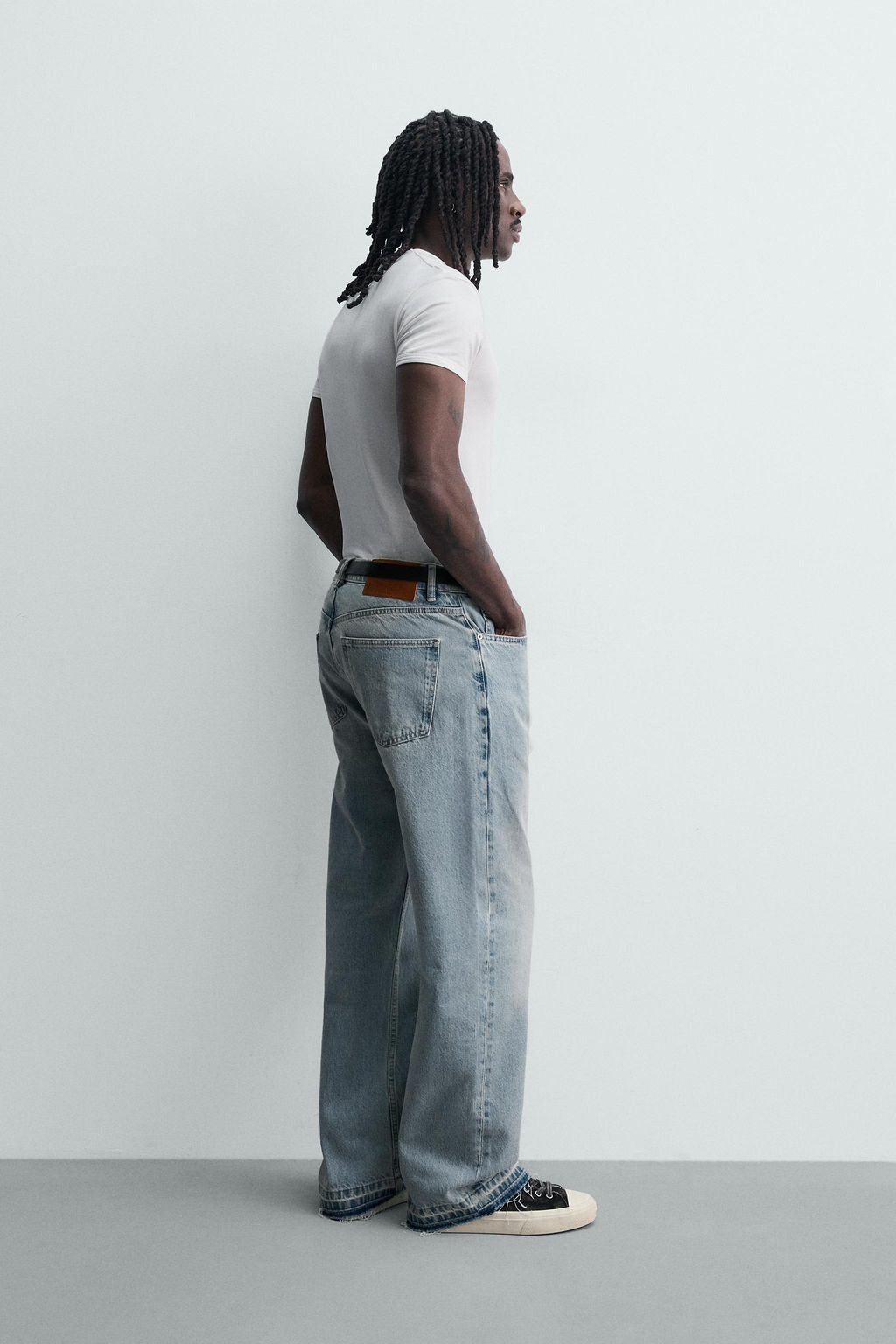 JEANS LOOSE FIT / Azul claro - Zara фото 4