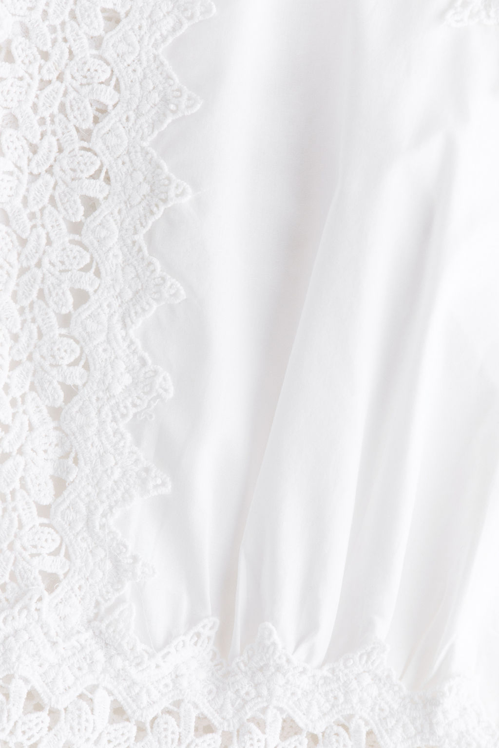 Lace-detail cotton playsuit - H&m фото 5