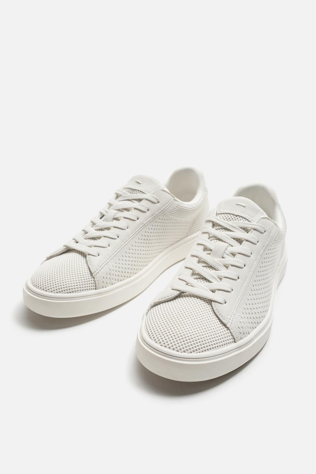 KNIT FABRIC SNEAKERS - Zara фото 4