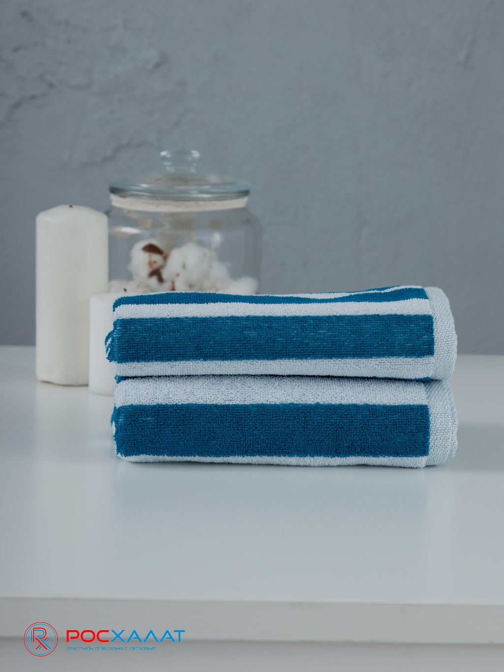 Полотенце махровое пестротканое жаккардовое полоса  7194(1) 45х90