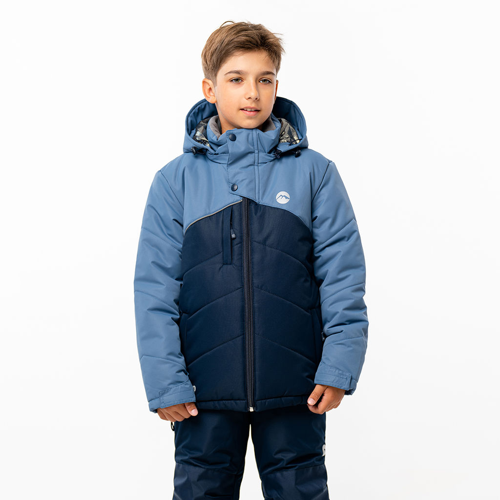 RODOS Утеплённый костюм для мальчика зима М-228д Синий/Васильковый  фото 94