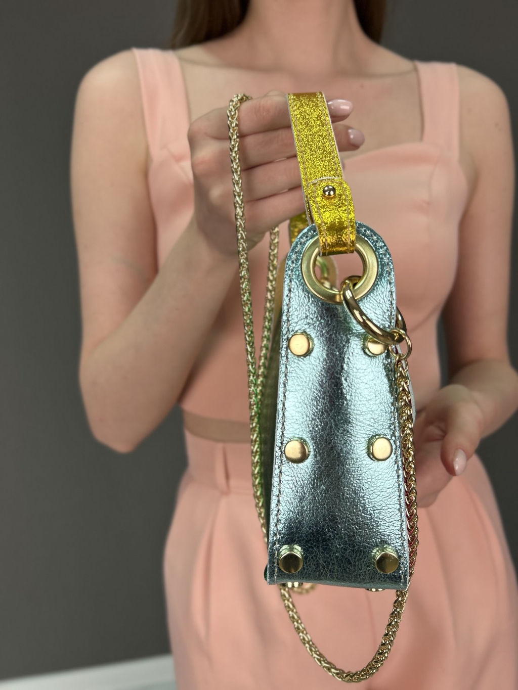 Сумка женская из телячьей кожи