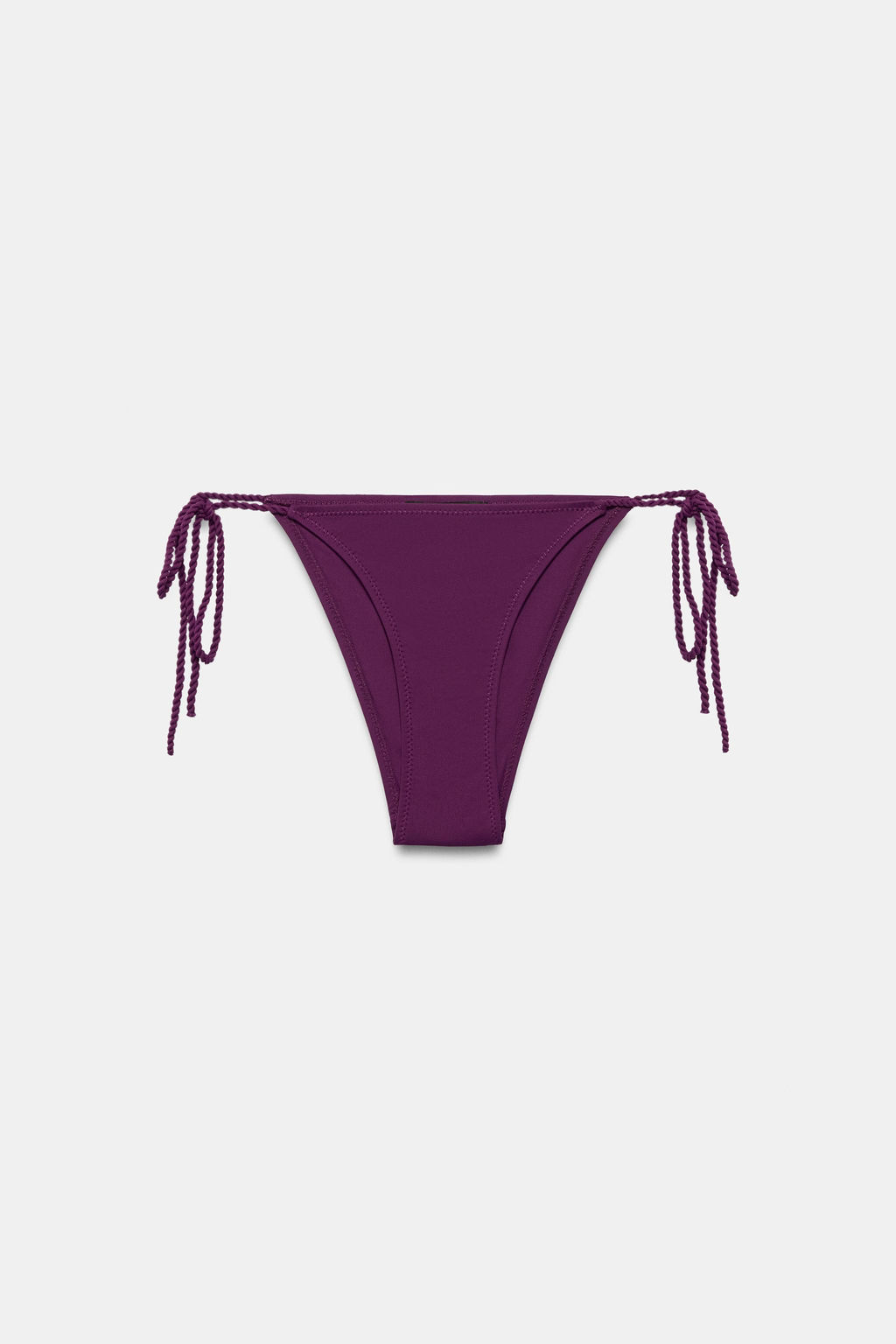 BRAGUITA BIKINI TIRAS LAZADA / Berenjena - Zara фото 4