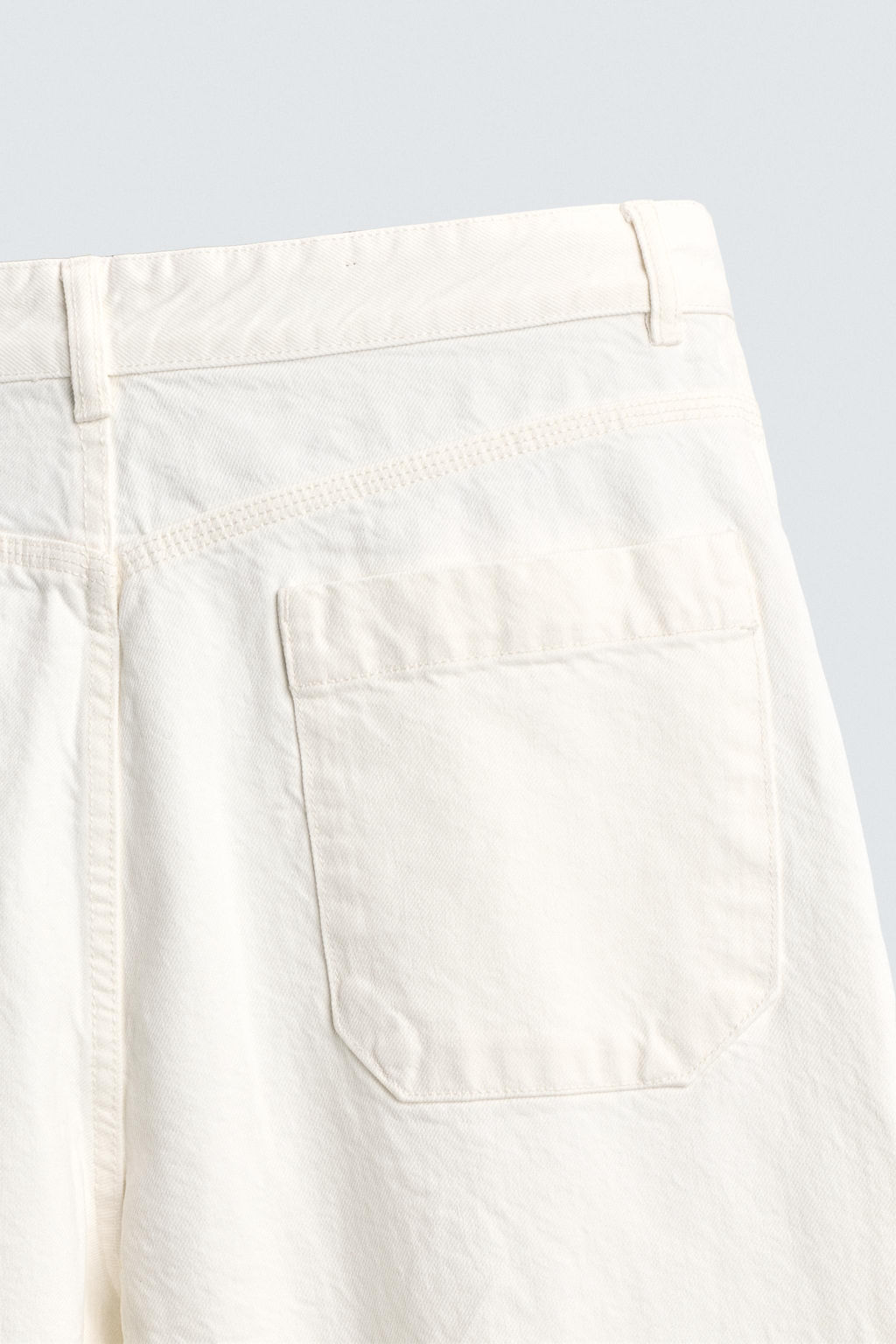 PANTAL?N CARPINTERO RELAXED FIT / Blanco roto - Zara фото 10