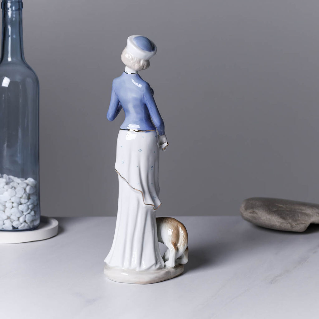 Статуэтка Дама с собачкой 30 см / 150302 /уп 24/ - Галеонтрейд фото 9