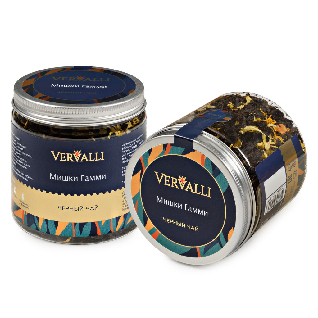 Черный чай Мишки Гамми 60 гр - Chokodelika фото 2
