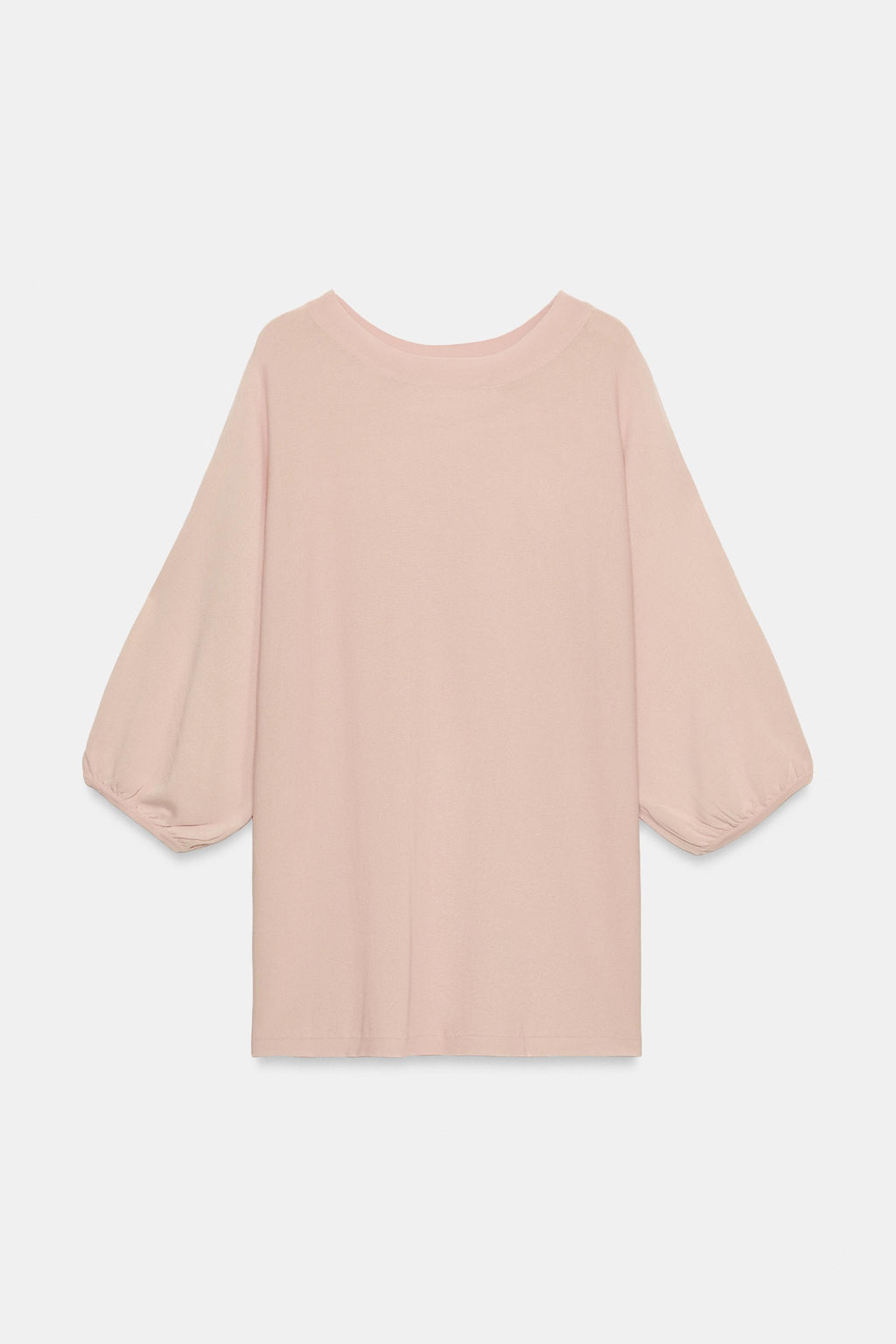 CUERPO OVERSIZE PUNTO / rosa claro - Zara фото 4