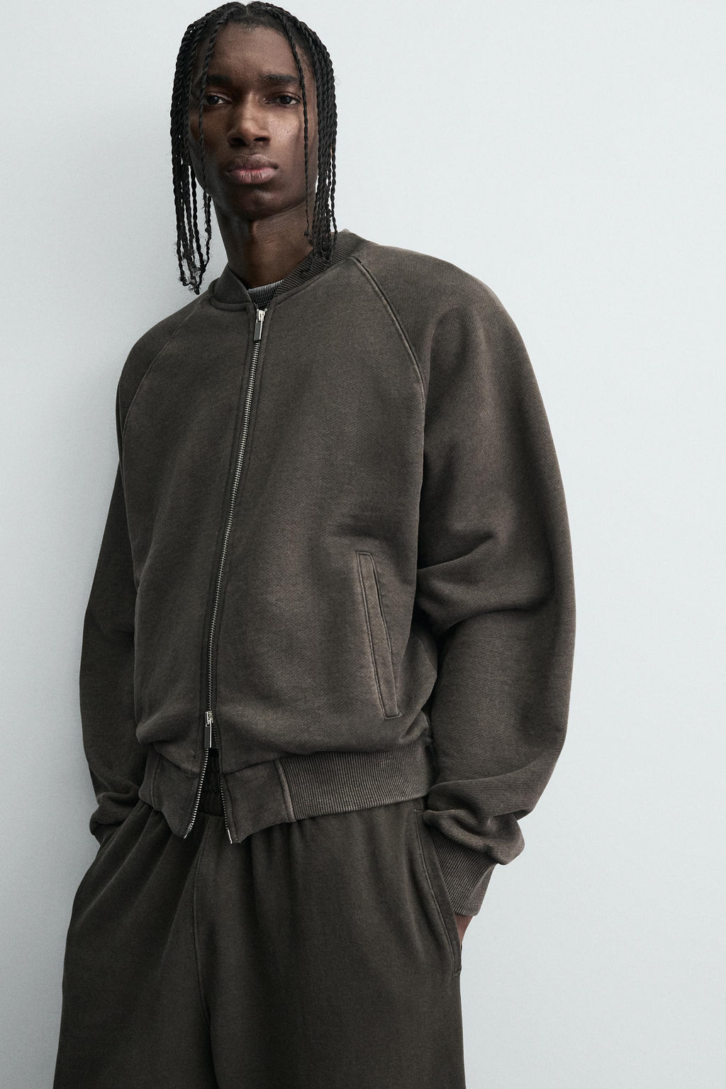 WASHED BOMBER JACKET - Zara фото 6