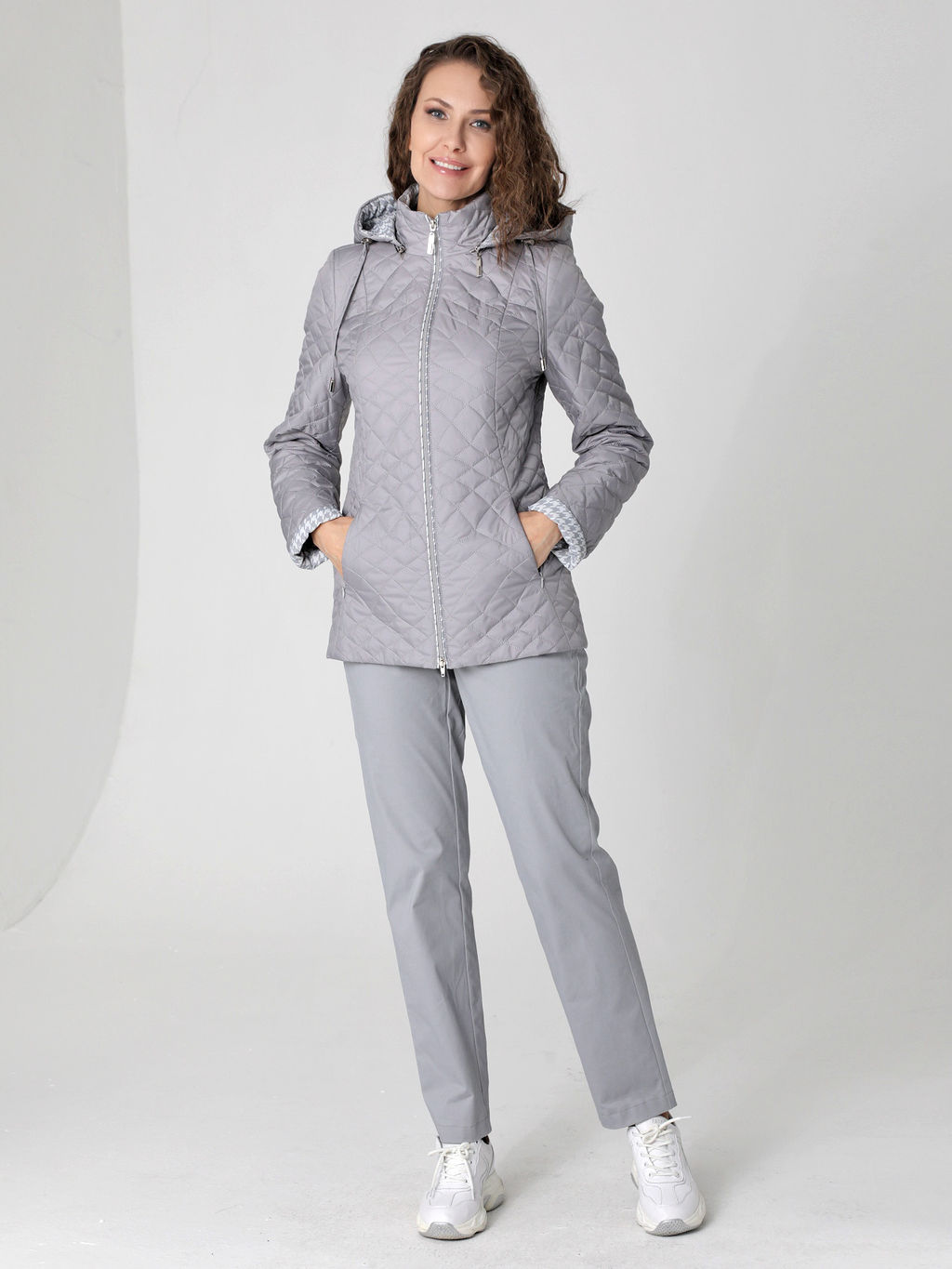 25125 Куртка серый