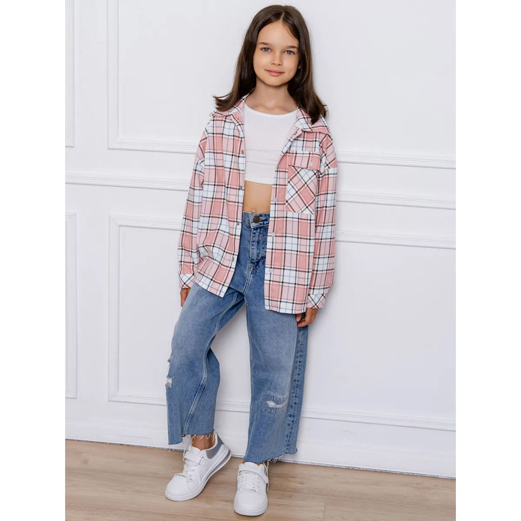 Рубашка футер 2х нитка начёс 1548310103 - Youlala фото 13