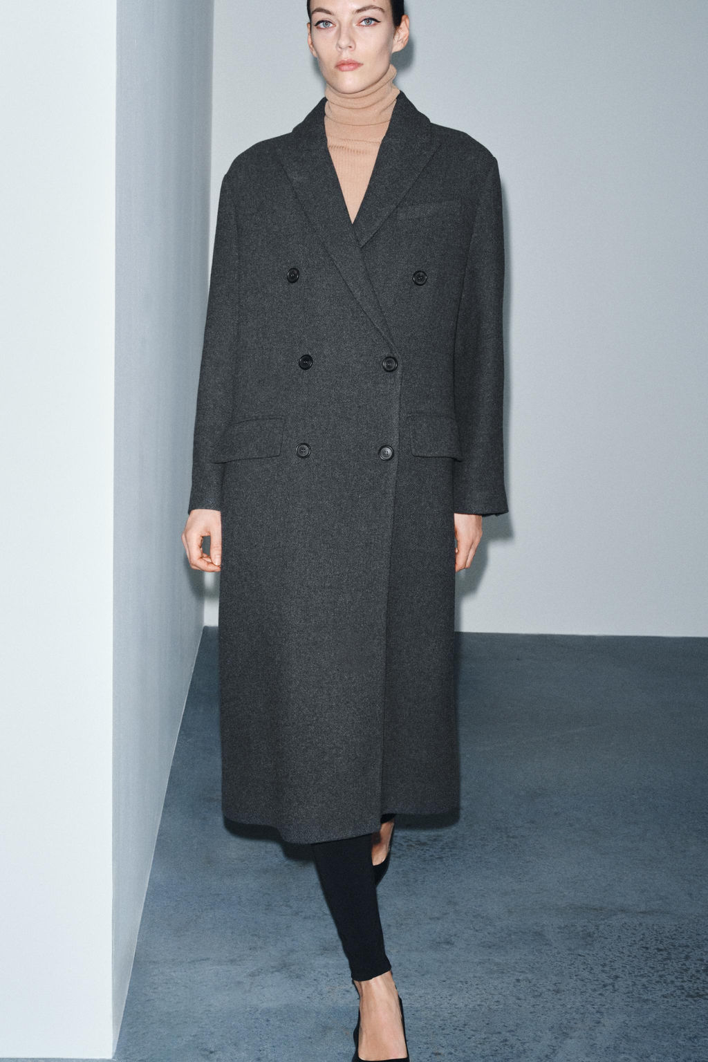 ZW COLLECTION LONG OVERSIZED COAT