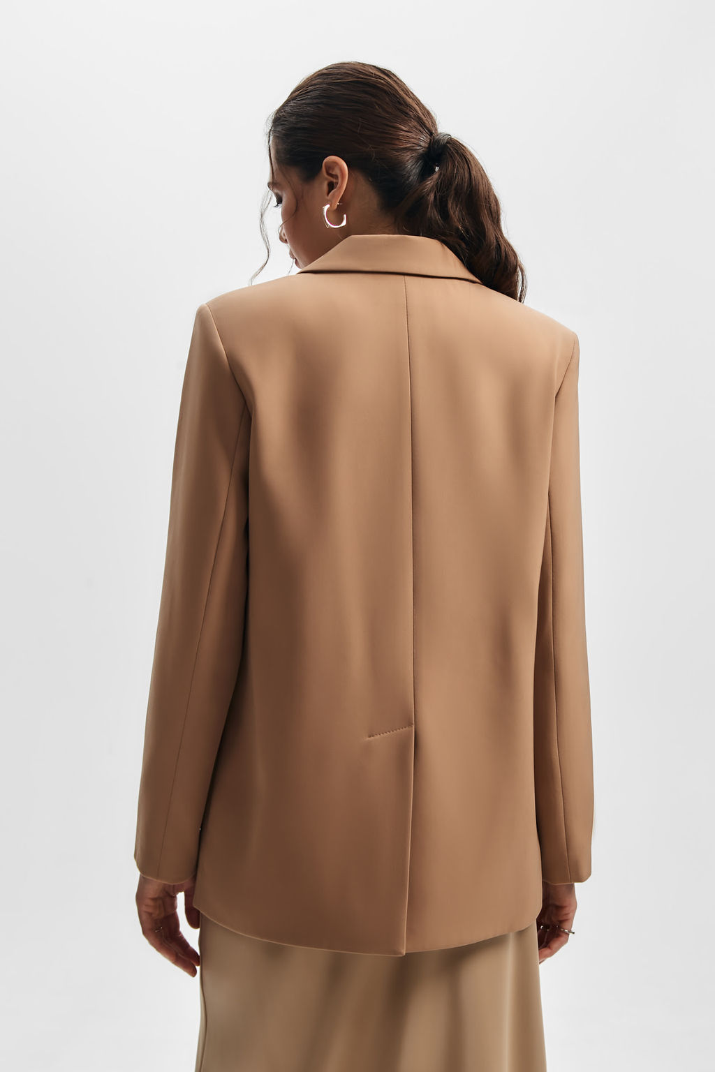 Жакет прямого кроя со съемным поясом - Mollis фото 5