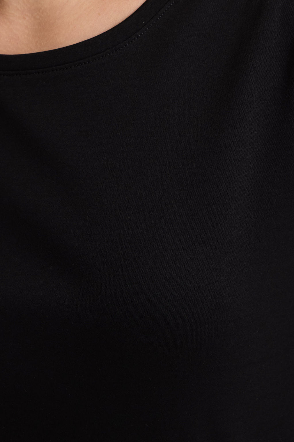 Kad_n Siyah Bisiklet Yaka Basic Ti__rt - U.s. polo assn фото 7