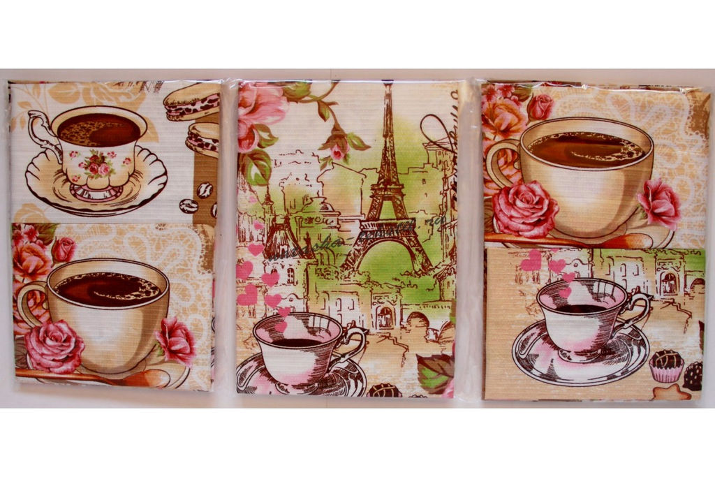 Набор вафельных полотенец Купон ВК 178 в пакете