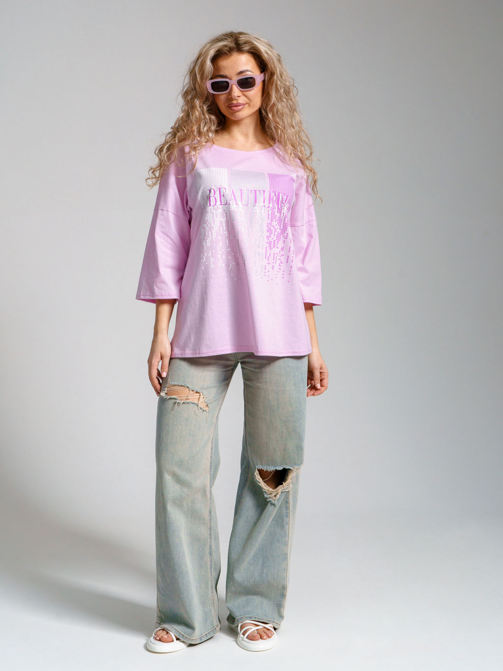 897 Футболка "Розовый"