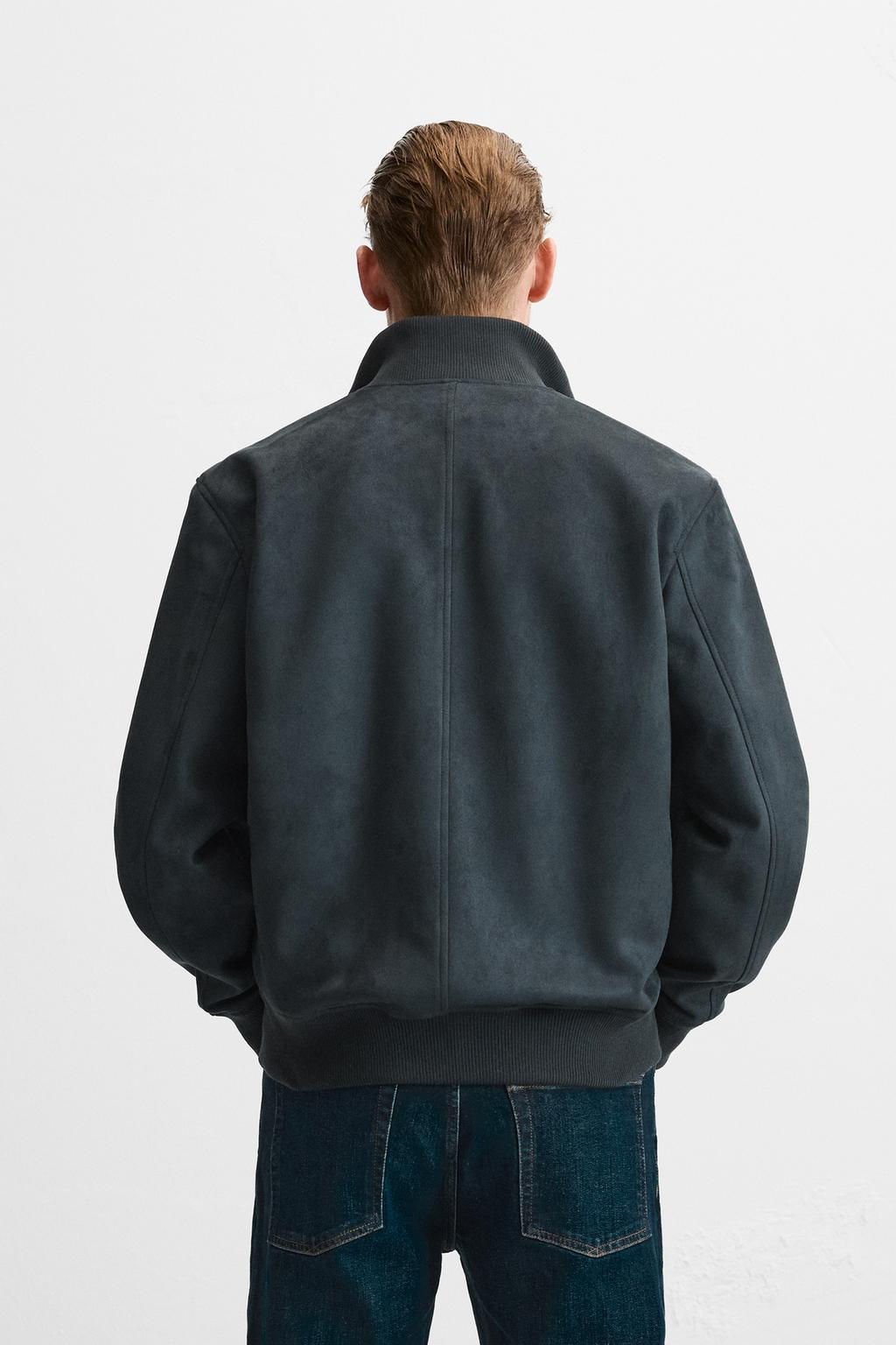 FAUX SUEDE JACKET - Zara фото 23